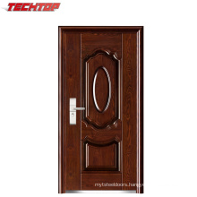 TPS-047 Commercial Double Steel Doors with Glass